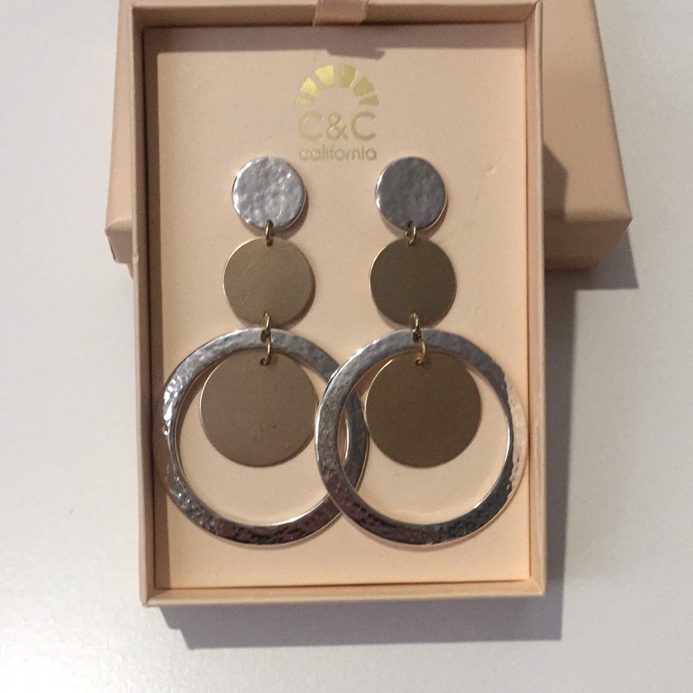 Two Toned Earrings